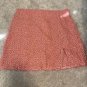 Pink skirt